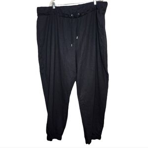 NWT ASOS curve black soft sweat joggers. Plus Size 24 3X